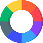get matching shades and tints and create gradients. Zoom technology to get the closest color to where you hover over.
