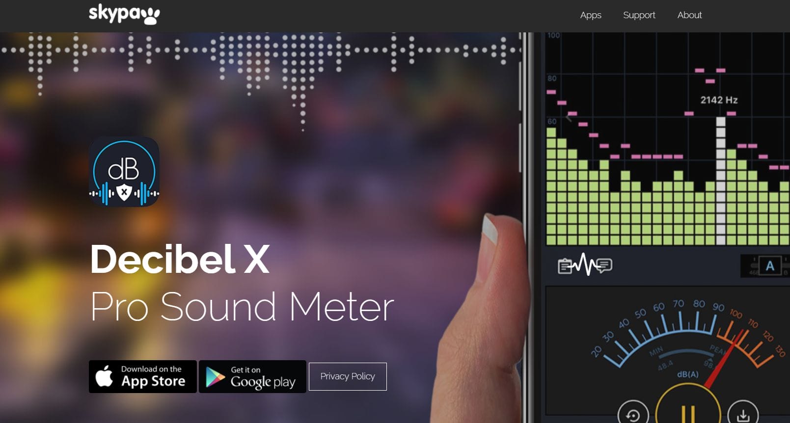 Have you wondered how quiet is your room or how loud is a rock concert or sport event? Transforms your phone into an extremely useful and professional sonometer.