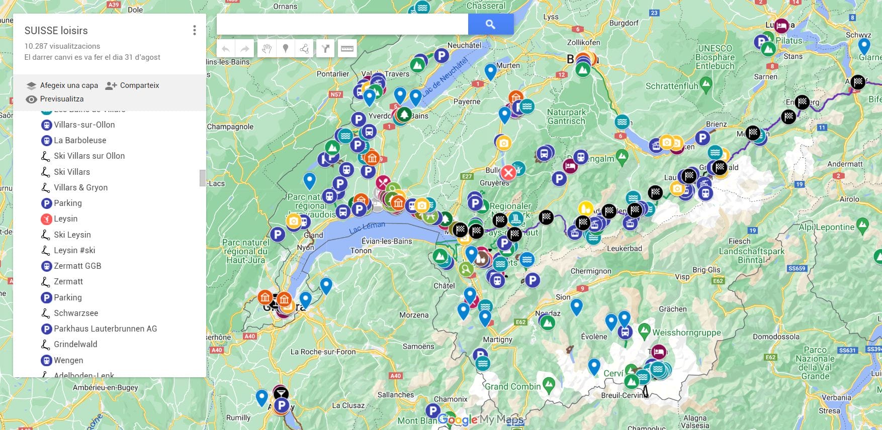 Easily create custom maps with the places that matter to you. Share & collaborate. Allow friends to see and edit your maps. View your maps in the Google Maps mobile app.