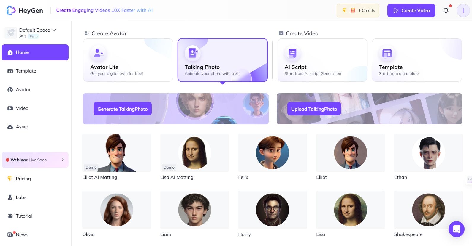 Create engaging videos 10x faster. Spokesperson video platform that help you create engaging business videos with generative AI: talking photo
