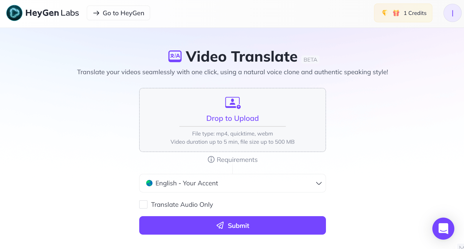 Translate your videos with a single click