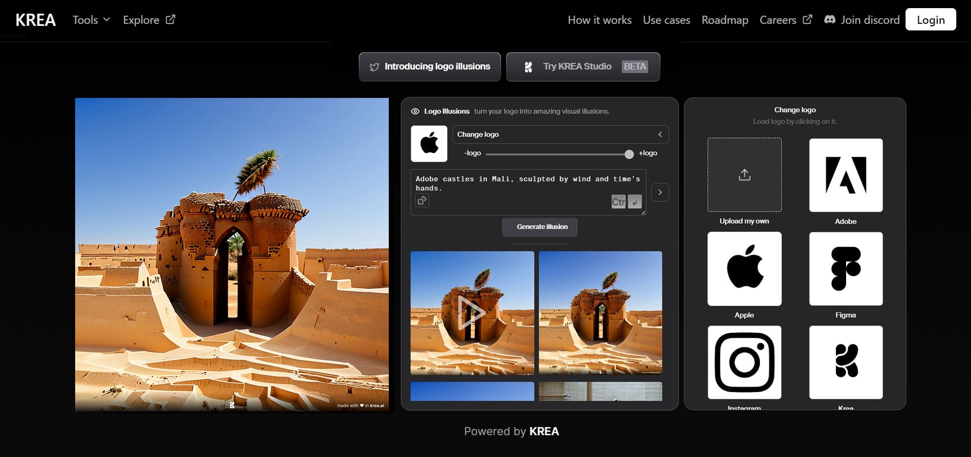 Create mind-blowing AI videos with your logo. Upload your logo