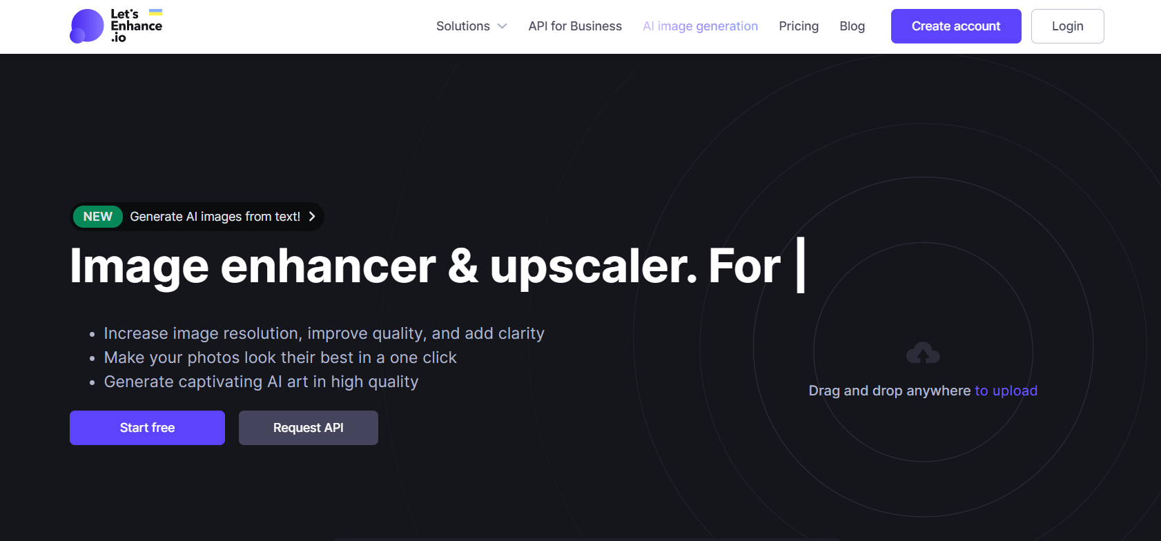 Make your pics high resolution in a one click. Enlarge and sharpen photos for printing and web in a single click. Increase image resolution