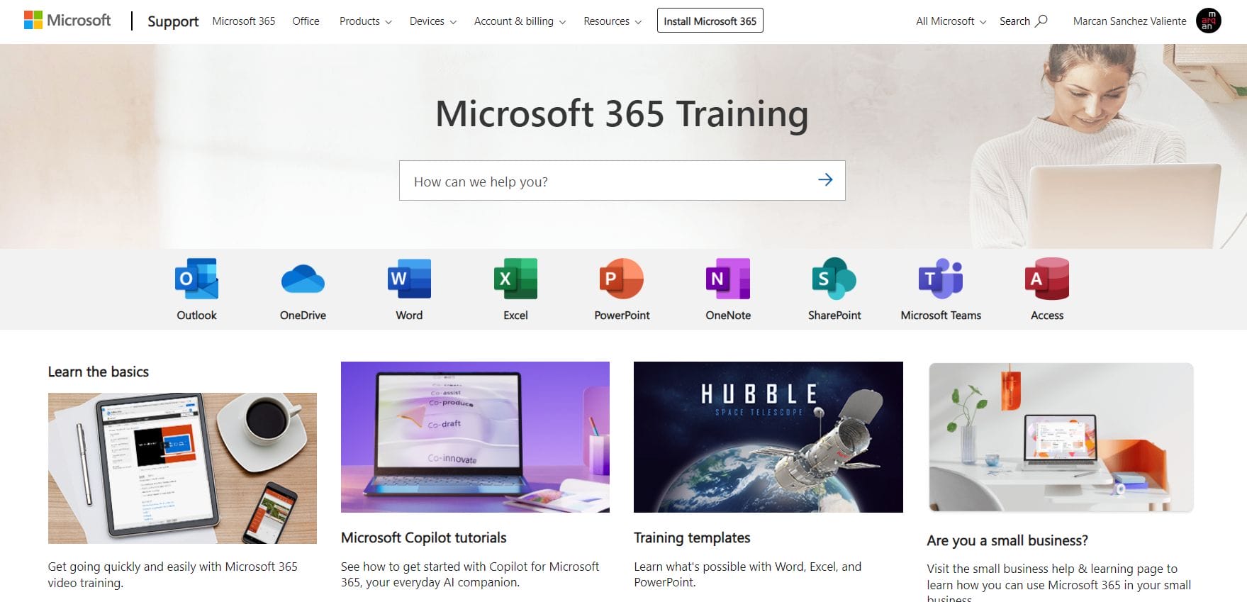 Get productive! Explore Microsoft 365 training guides and tips to collaborate with anyone