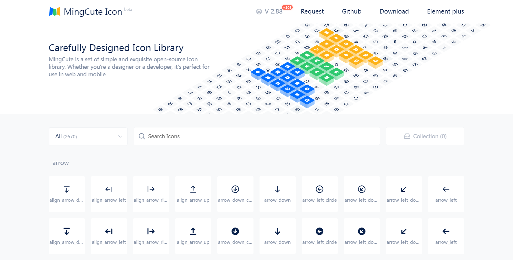Carefully designed icon library. MingCute Icon is a set of simple and exquisite open-source icon library. Whether you're a designer or a developer