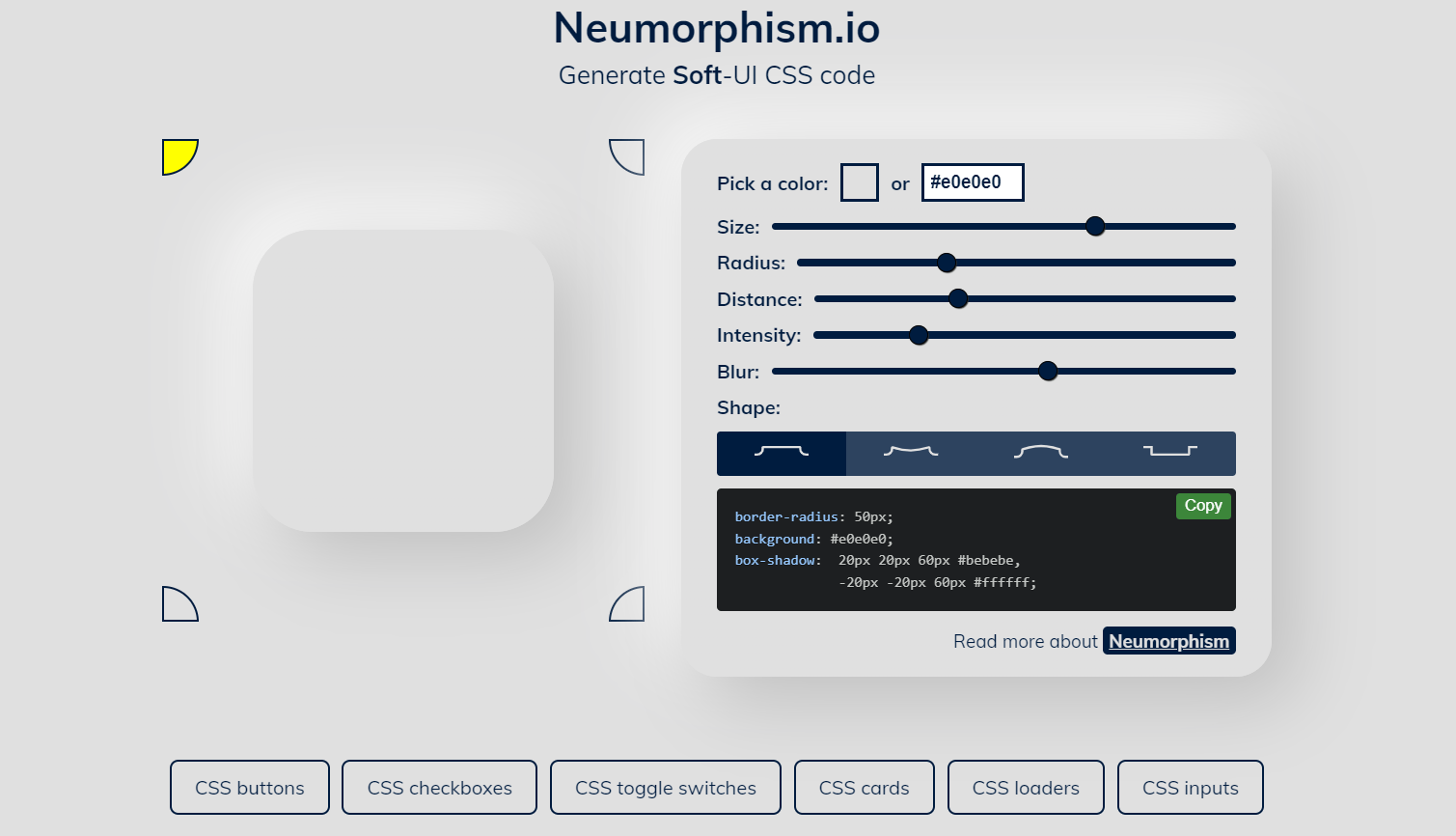 CSS code generator that will help with colors