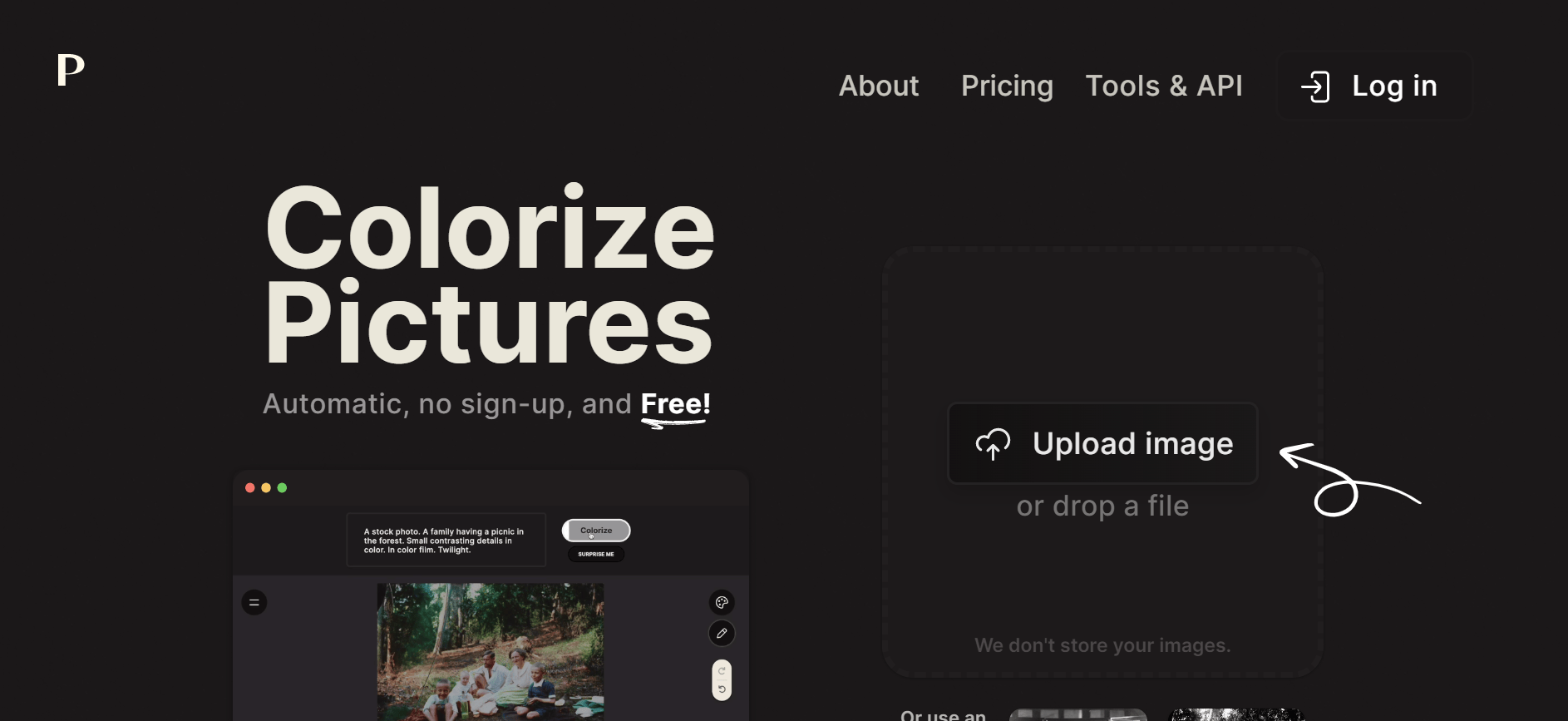 Colorize anything from old black and white photos