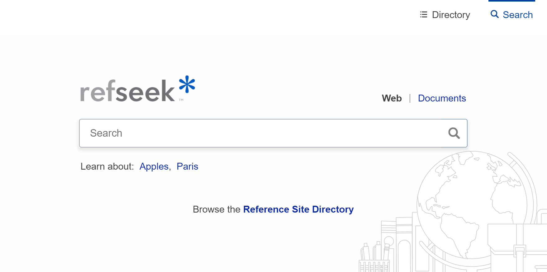 A web search engine for students and researchers. RefSeek searches more than five billion documents