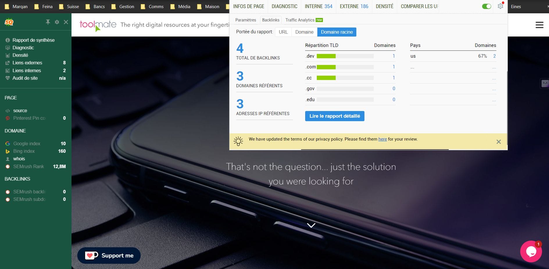 Check your webpage’s SEO health with real-time in-browser diagnostics. Perform an SEO audit