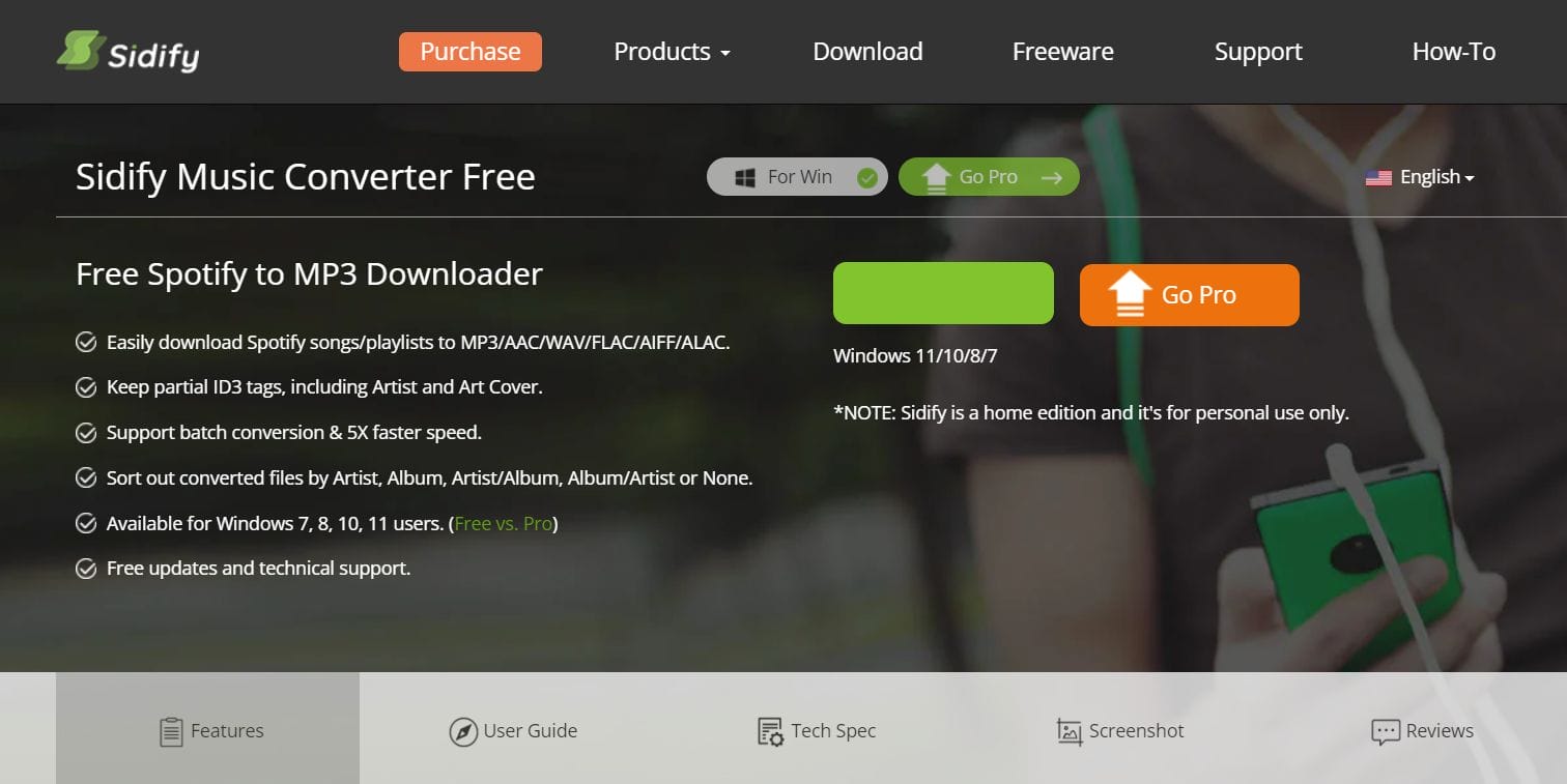 Convert Spotify music