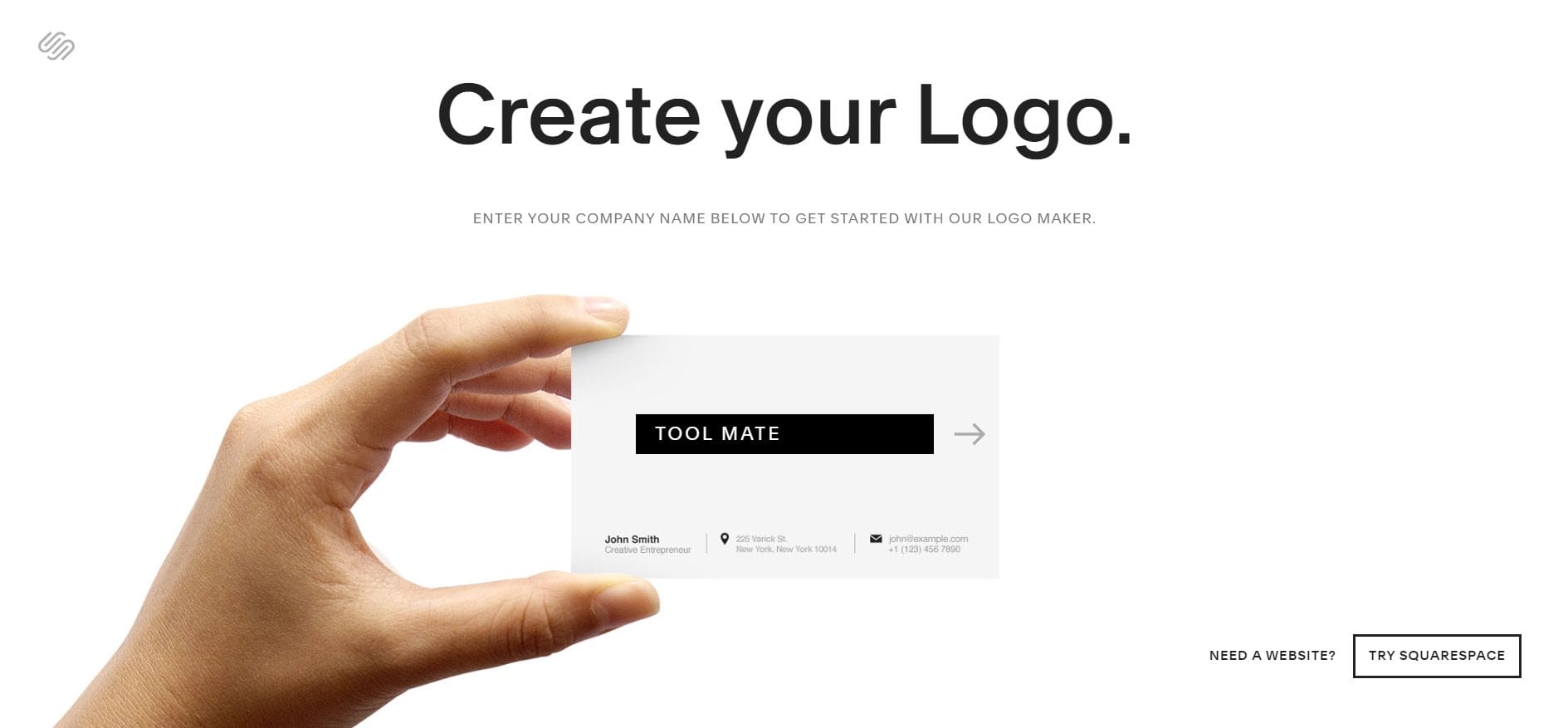 Easily create your custom logo with a very simple online logo maker. Customize it by moving around each part and adjusting fonts. Create an account and download it for free.