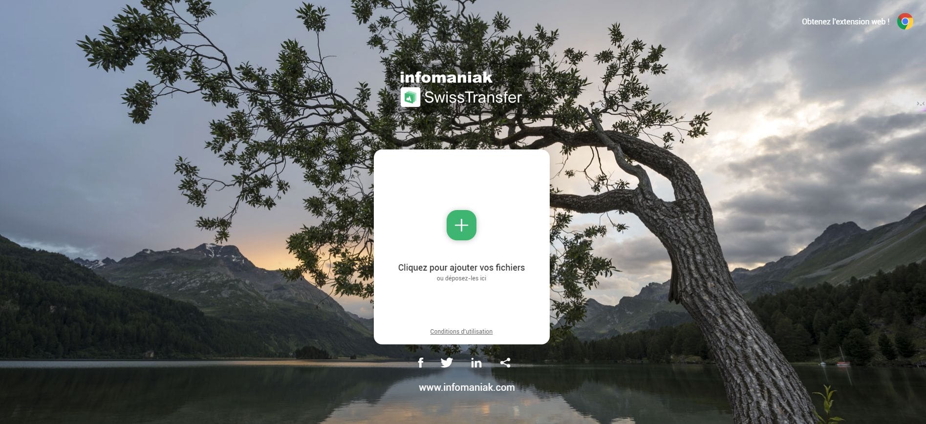 Send up to 50 GB of data in one go