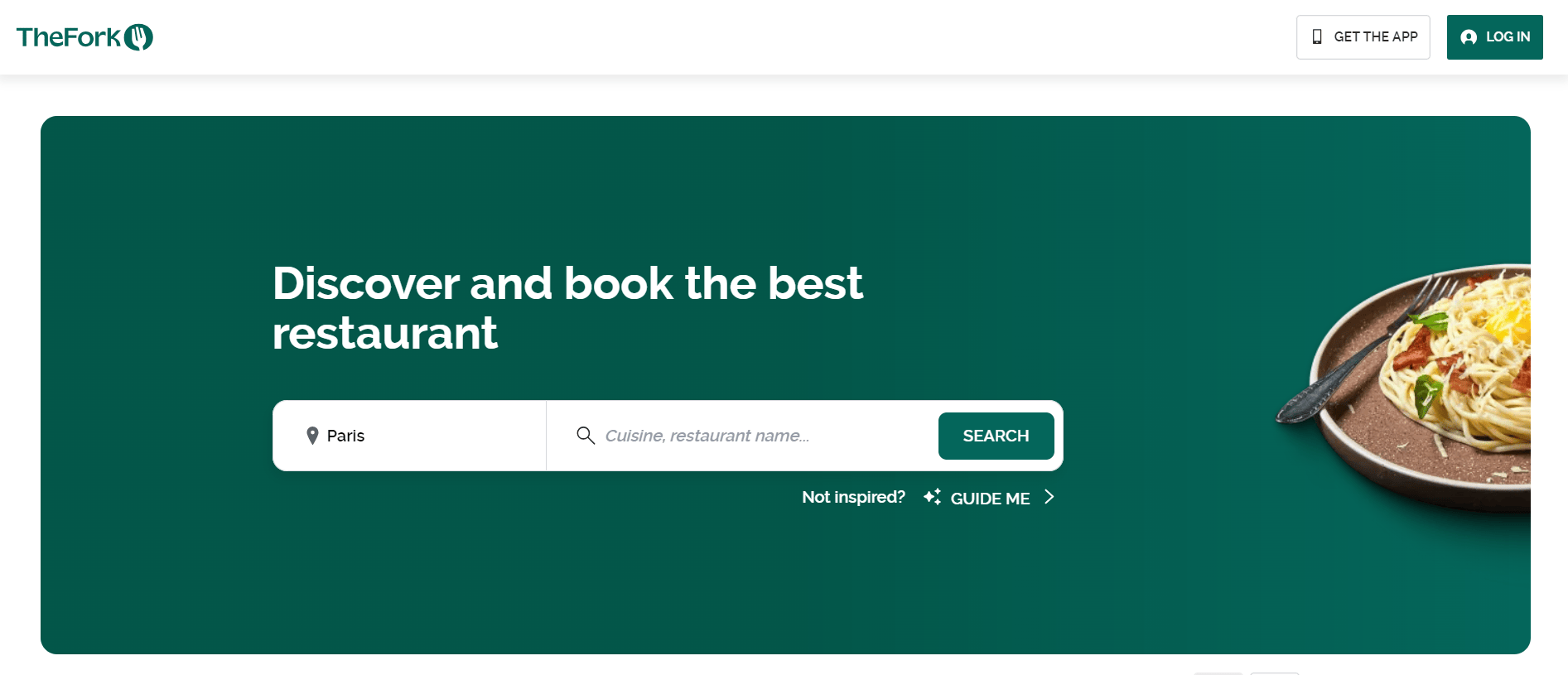 A popular restaurant reservation platform to discover and book tables at restaurants around the world. View menus