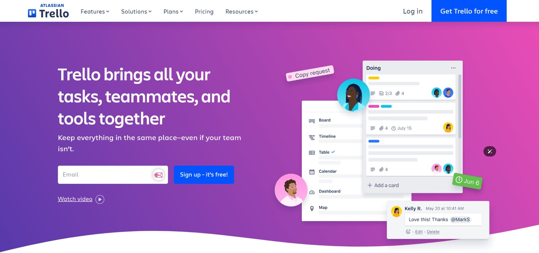 A flexible and intuitive project management tool that makes it easy to organize and prioritize tasks. Users can create and customize boards
