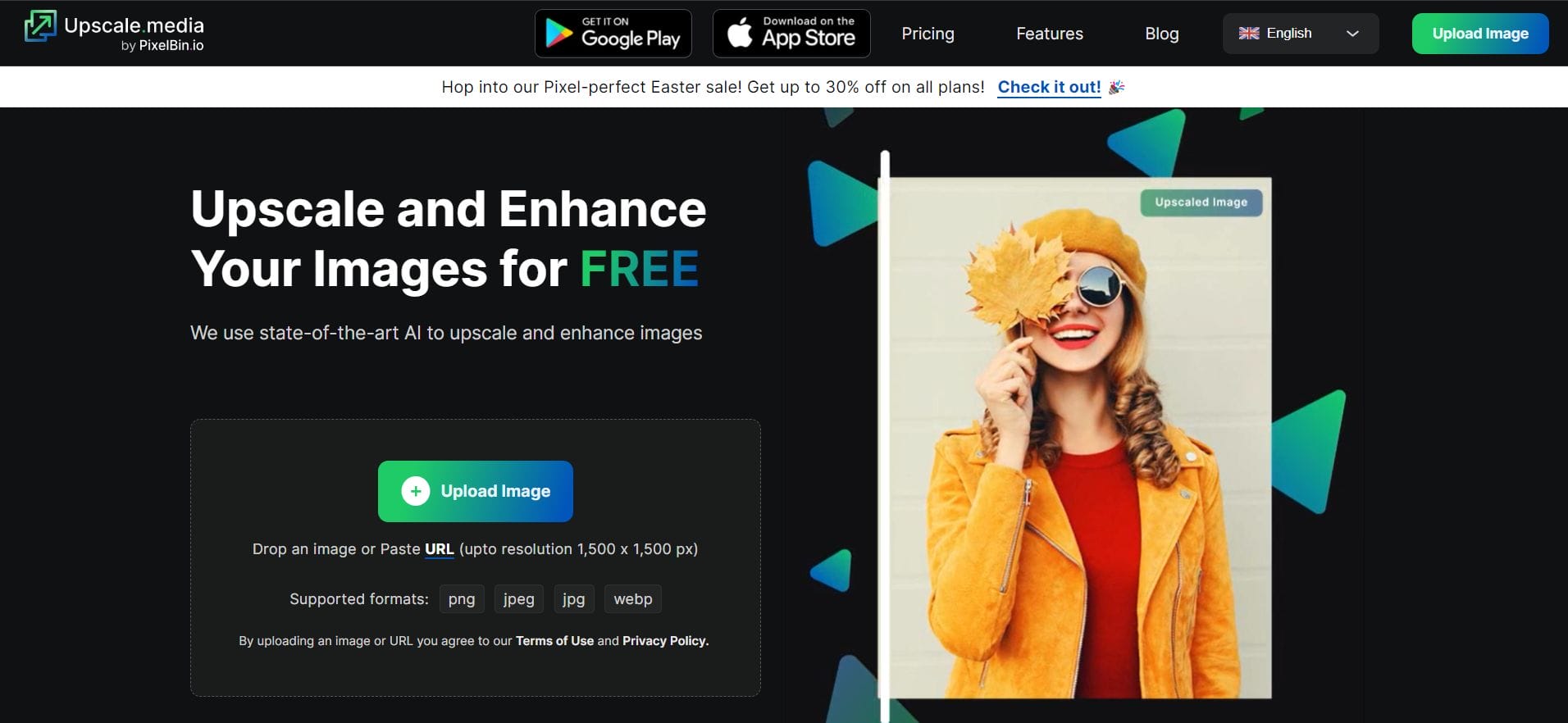 Upscale and Enhance Your Images up to 4x. Enhance your low-resolution images without losing any details and get them ready for all your personal and business needs.