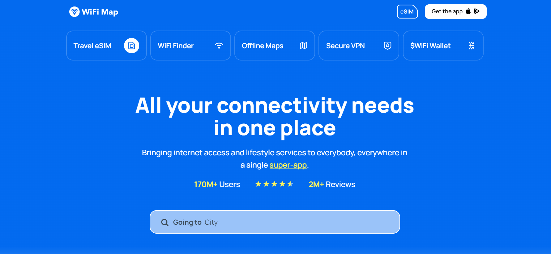 Stay connected no matter where you are in the world! All your connectivity needs in one place: travel e-sim